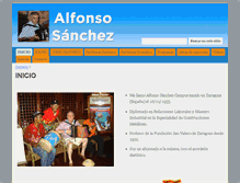 Tablet Screenshot of alfonsosanchez.org