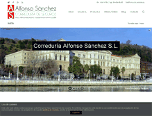 Tablet Screenshot of alfonsosanchez.com